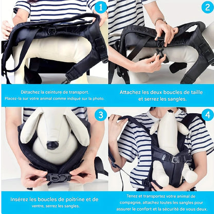 Sac à Dos Porte-Chien Ultra Pratique